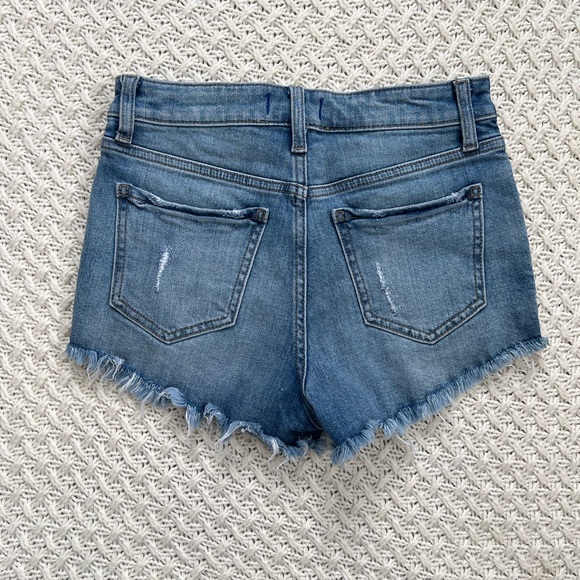 Studio Blue Denim Shorts - Picture 3 of 8